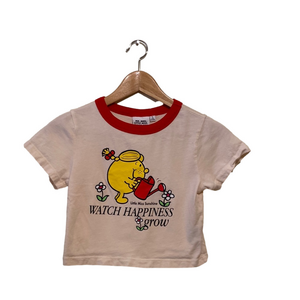 MR. MEN LITTLE MISS BY SAMII RYAN  WATCH HAPPINESS GROW TEE. Size S